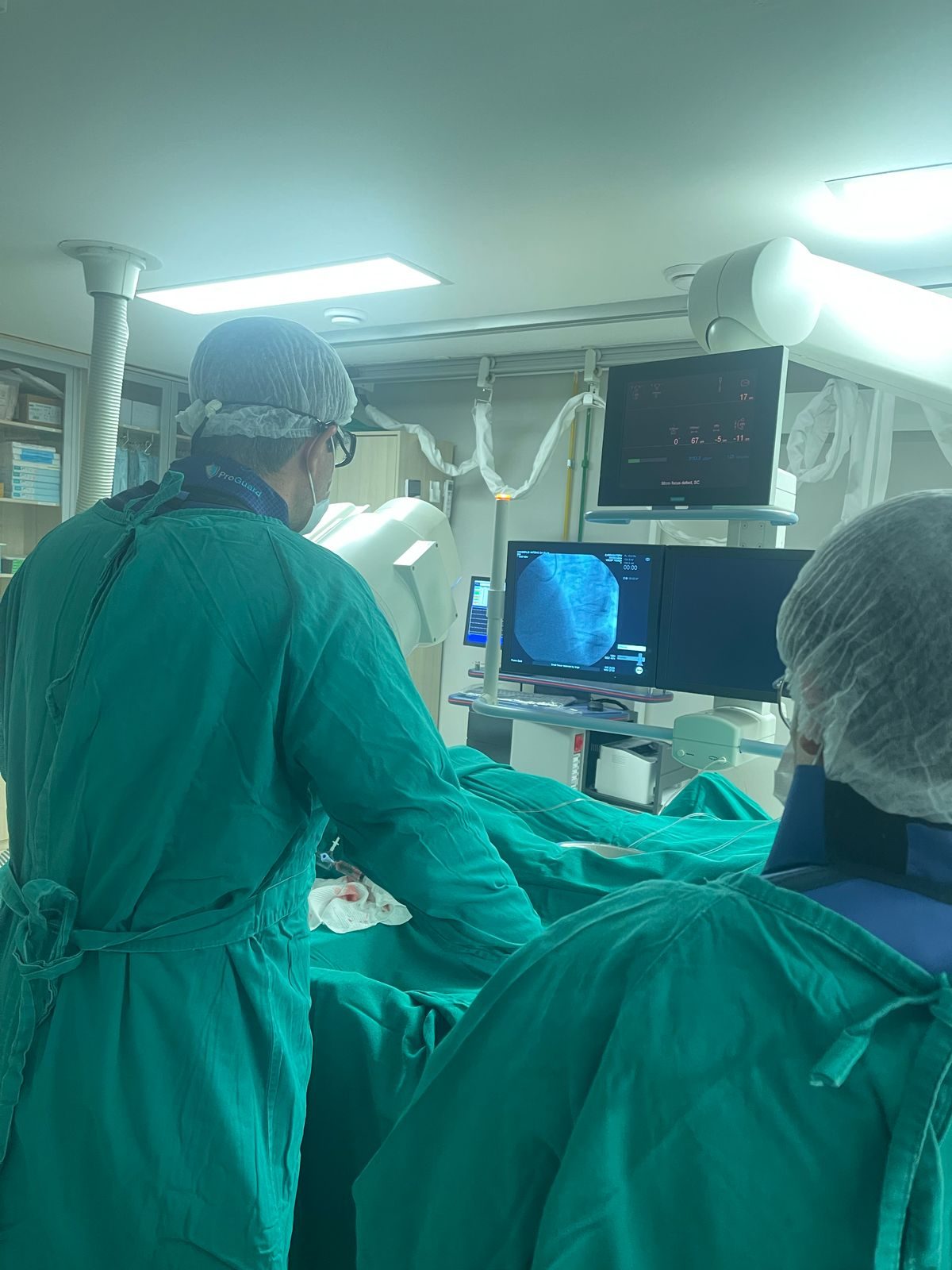 Sala de hemodinâmica - Dr. Luiz Benittez, cardiologista intervencionista em Rondônia